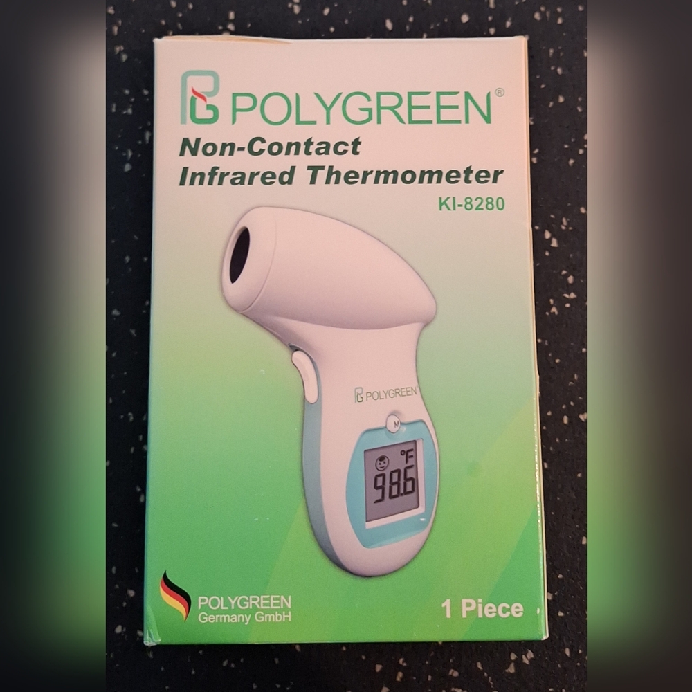 Brand New Polygreen Non-Contact Infared Thermometer